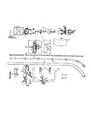 Main drive shaft and housing assembly