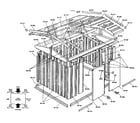 Sears 69660001 replacement parts diagram