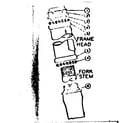 Sears 50247521 front hub parts diagram