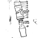 Sears 50247530 front hub parts diagram