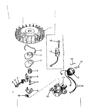 Magneto no. 610689