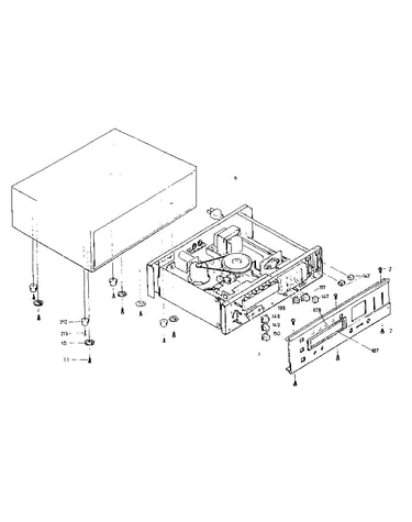 Front panel assembly