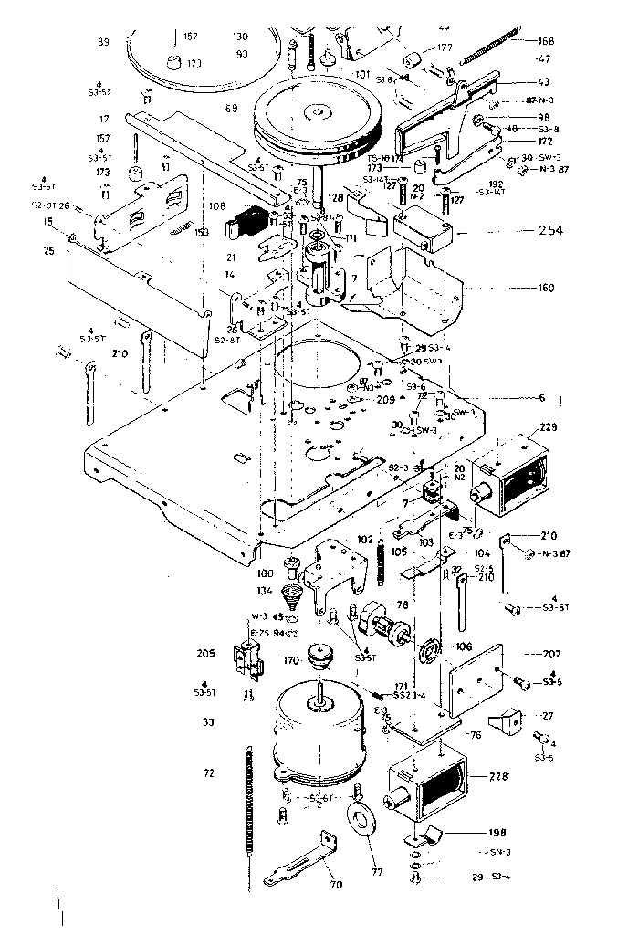 Mechanism chassis