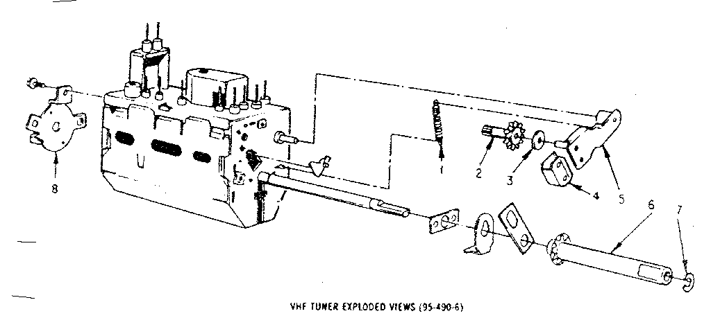 Vhf tuner (95-490-6)