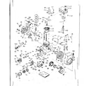 Tecumseh HS40-55358G basic engine diagram