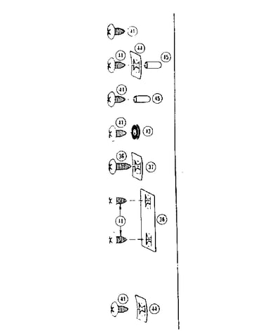 Fastener combinations