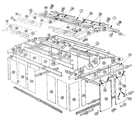 Sears 69660444 replacement parts diagram
