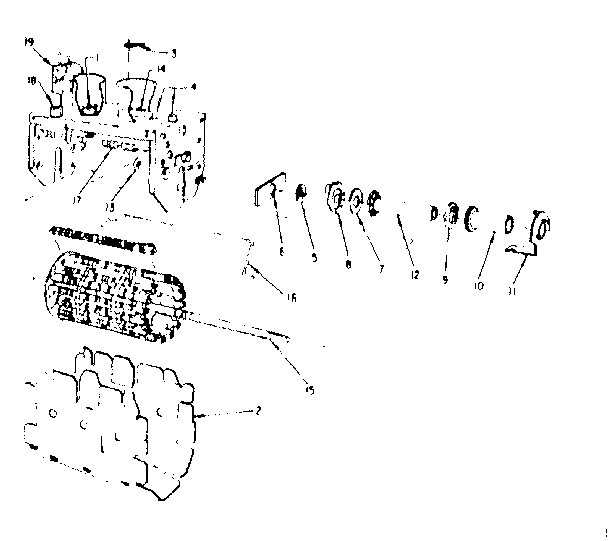 Vhf tuner parts (95-413-0)