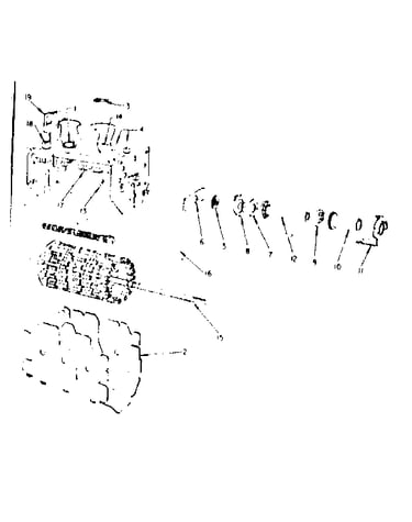 Vhf tuner parts (95-413-0)