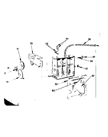 Uhf tuner parts (95-405-0 & 95-422-0)