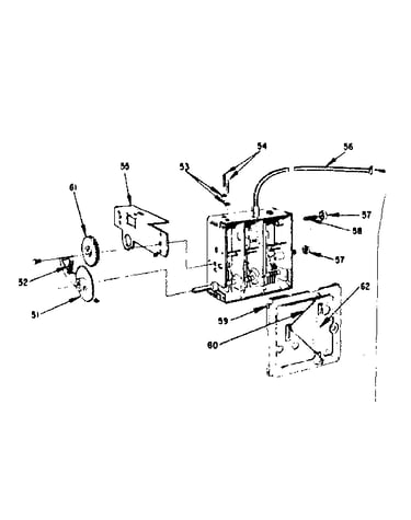 Uhf tuner parts (95-405-0 & 95-442-0)
