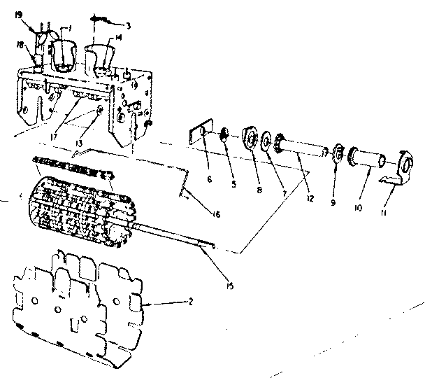 Vhf tuner parts 95-500-1