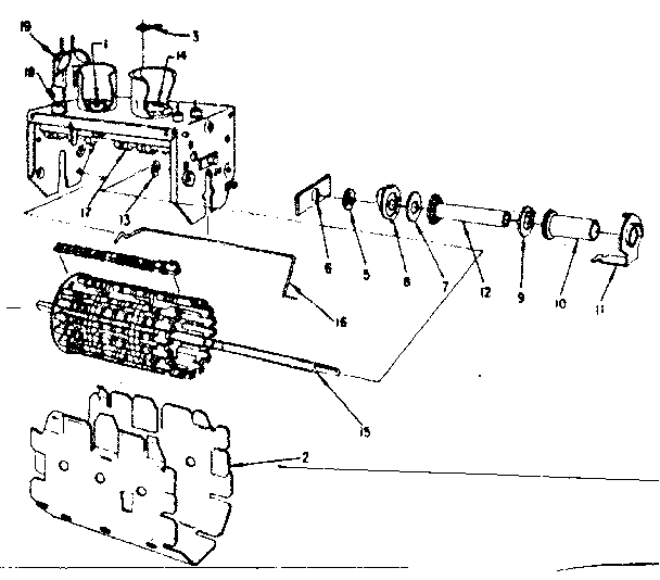 VHF TUNER PARTS (95-500-1)