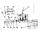 LXI 52870268 uhf tuner parts 95-570-4 (chassis 70266, 70267) diagram