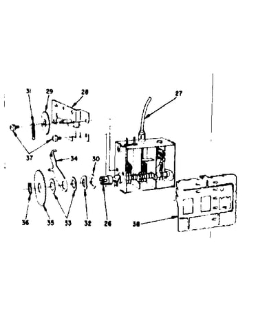 Uhf tuner parts 95-570-4 (chassis 70266, 70267)