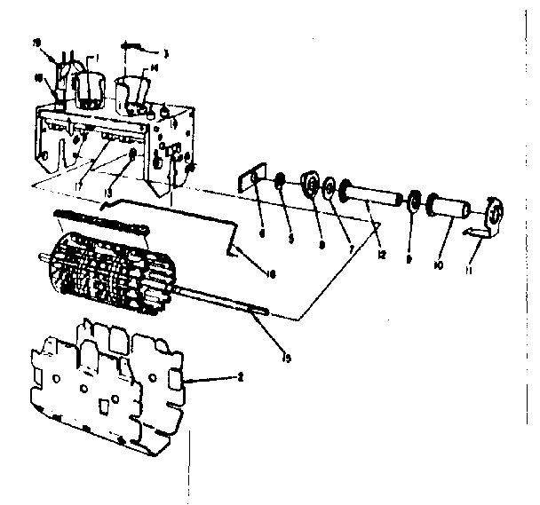 Vhf tuner parts 95-500-1