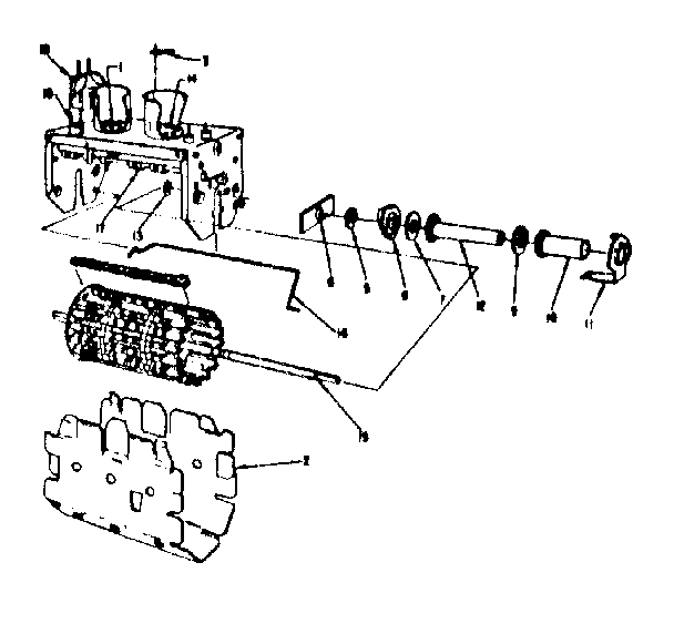 Vhf tuner parts 95-500-1