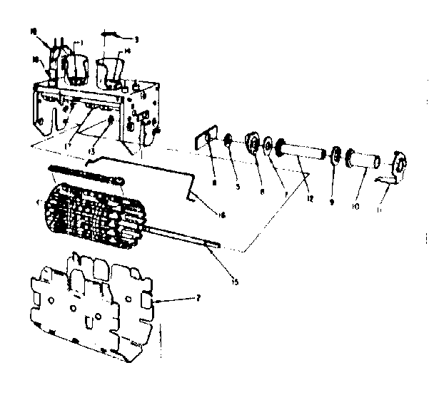 Vhf tuner parts 95-500-1