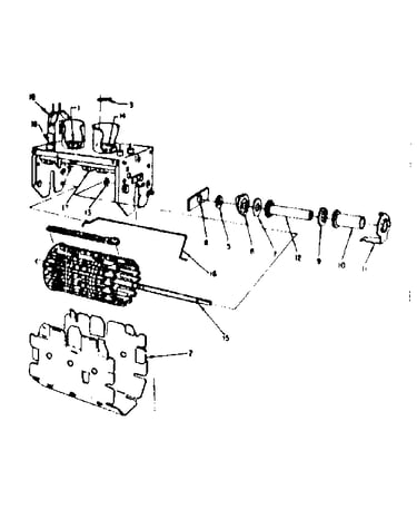 Vhf tuner parts 95-500-1