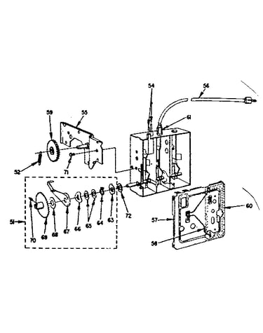 Miscellaneous uhf tuner parts 95-500-2