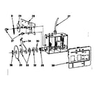 LXI 52870481 mechanical uhf tuner parts (95-570-4) diagram