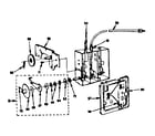 LXI 52870500 tuner mechanical parts (95-580-2) diagram