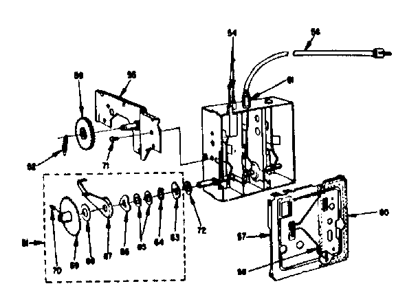 TUNER MECHANICAL PARTS (95-580-2)