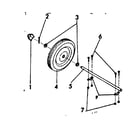 Craftsman 471450080 undercarriage assembly for 30 gallon cart diagram