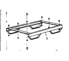 Craftsman 174450180 skid assembly for 110 gallon model diagram