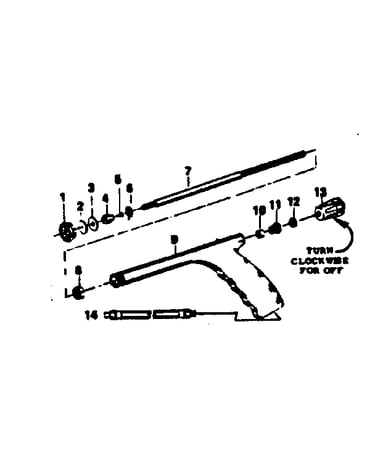 Pistol grip spray gun