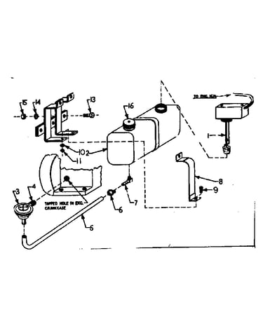 Low oil shut-off system