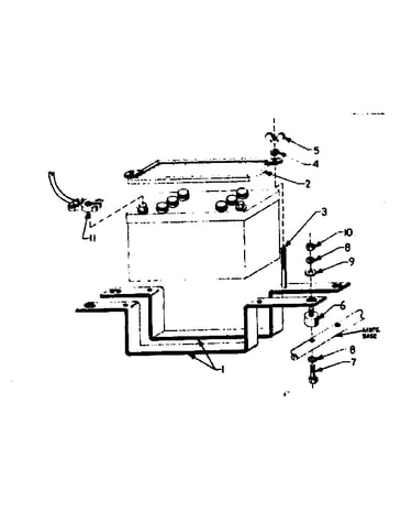 Battery mounting