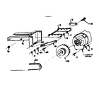 Craftsman 58058011 tractor mounting kit diagram