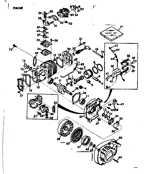 Engine breakdown