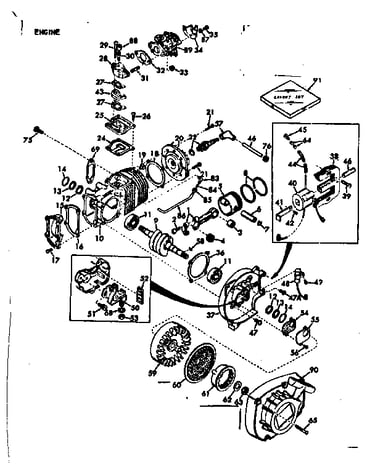 Engine breakdown