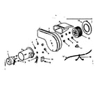 Kenmore 155707261 optional forced air blower 42-70016 diagram