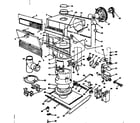 Kenmore 155708431 replacement parts diagram
