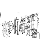 Cabinet and combustion drum
