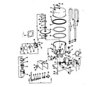 Sears 1674346 replacement parts diagram