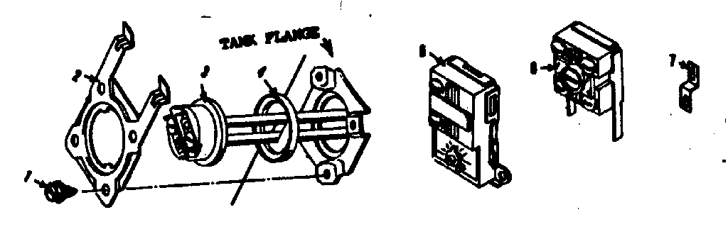 Tank flange