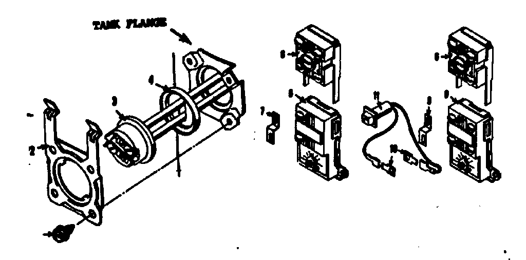 Tank flange