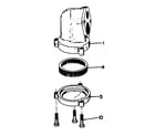 Kenmore 3902579 2 in. & 3 in. horizontal casing adapters diagram