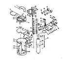 Kenmore 62534721 softener final assembly diagram
