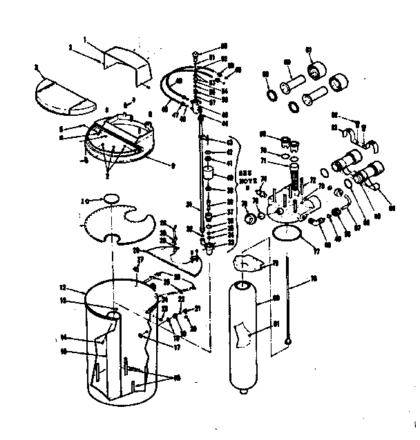 Softener final assembly