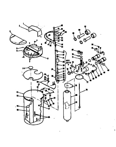 Softener final assembly