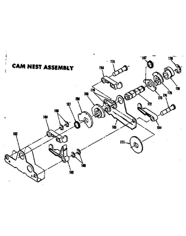 Cam nest assembly