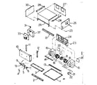 Kenmore 76981554 blower assembly diagram