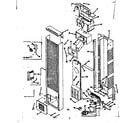 Kenmore 867721741 casing and body parts diagram