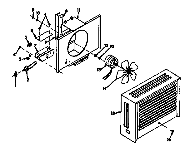 ACCESSORY FAN 42-72147