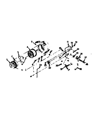 Accessory blower 42-72157